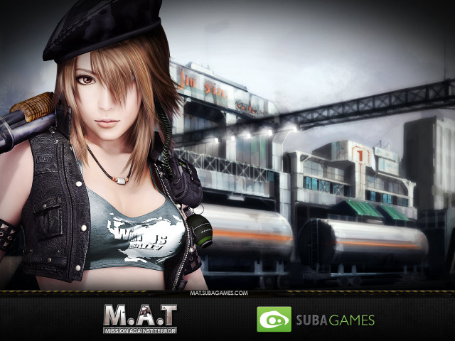 Woman hat leather jacket gun free wallpaper for desktop - medium preview image