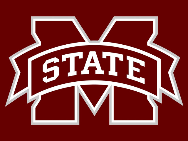 Mississippi state university logo maroon free wallpaper for desktop - medium preview image