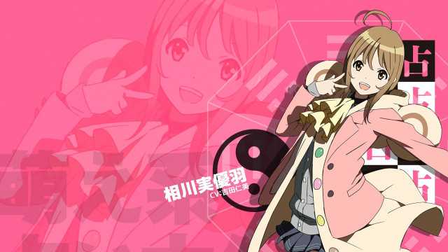 Woman pink coat anime characters free wallpaper for desktop - medium preview image