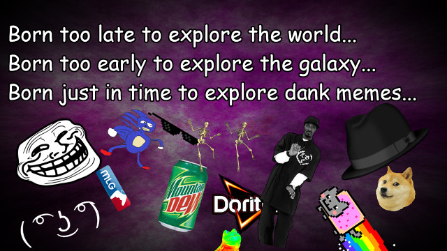 Random things purple background caption free wallpaper for desktop - medium preview image