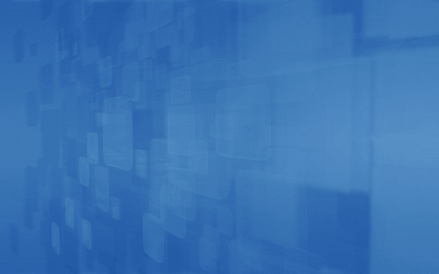 Blue wall squares clock middle free wallpaper for desktop - medium preview image