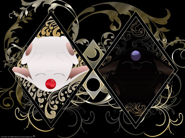 Cow red nose black background free wallpaper for desktop - medium preview image