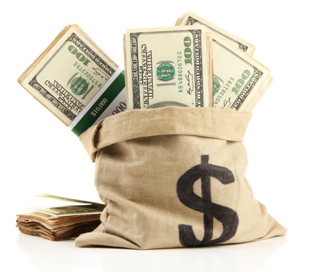 Bag of money dollar bill free wallpaper for tablet - medium preview image