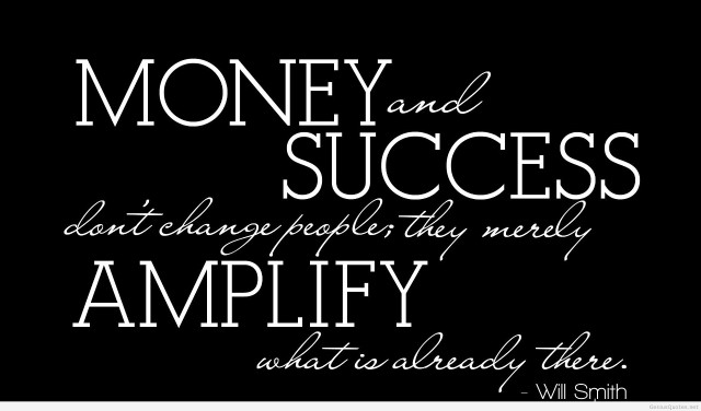 Money success amplify quote image free wallpaper for desktop - medium preview image