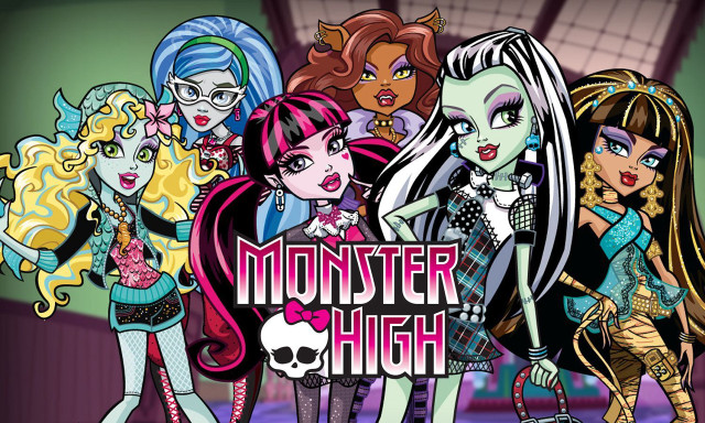 Monster high characters group room free wallpaper for desktop - medium preview image