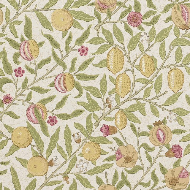 Fruit leaves flowers wallpaper pattern #2 free wallpaper for tablet - medium preview image