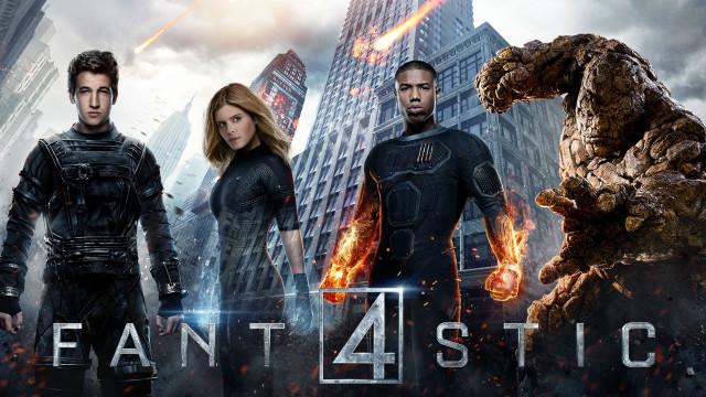 Fantastic four movie poster characters free wallpaper for desktop - medium preview image