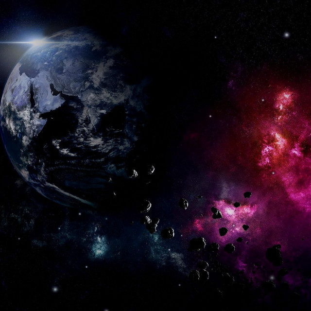 Space scene planet star cluster #4 free wallpaper for tablet - medium preview image