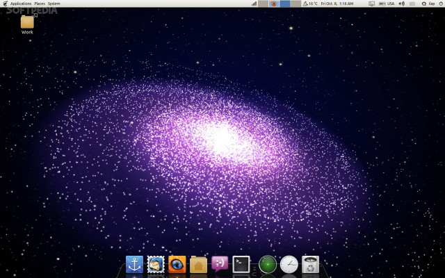 Computer purple galaxy blue star free wallpaper for desktop - medium preview image