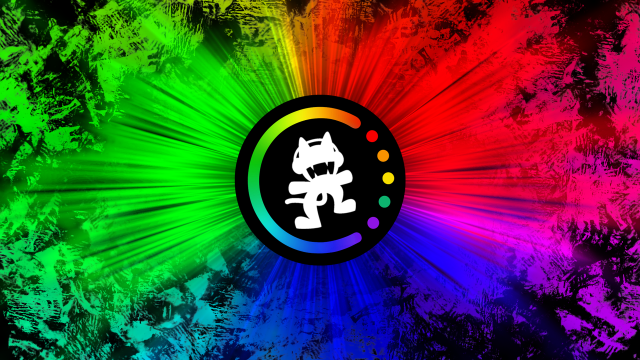Colorful background cat rainbow black free wallpaper for desktop - medium preview image