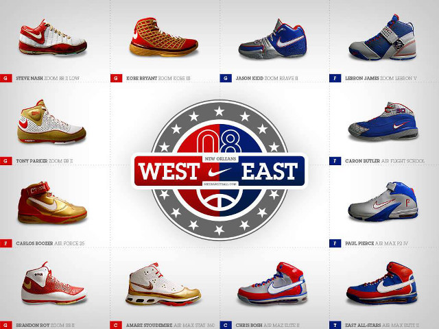 Basketball shoes team logos east free wallpaper for desktop - medium preview image