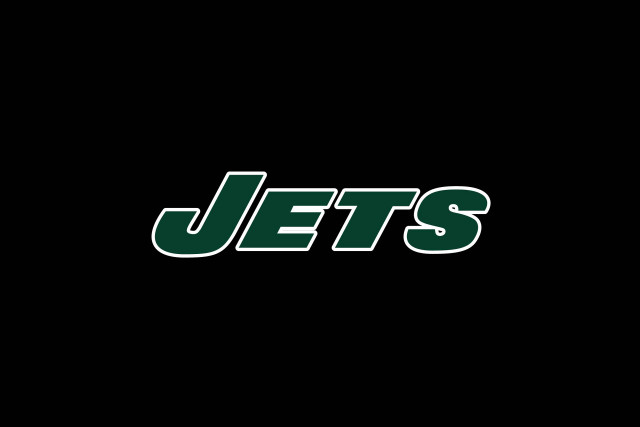 Jets logo black background green free wallpaper for desktop - medium preview image