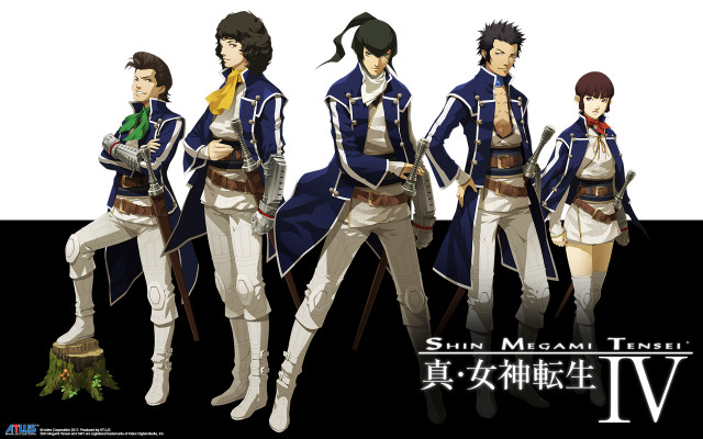 Shin megami tribe boys official free wallpaper for desktop - medium preview image
