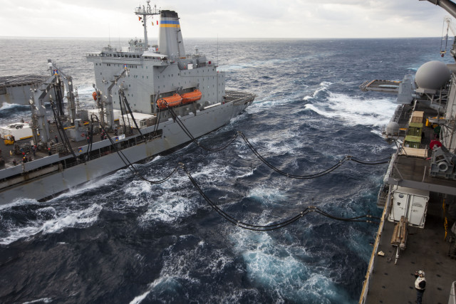 Large ship ocean small boat #3 free wallpaper for desktop - medium preview image