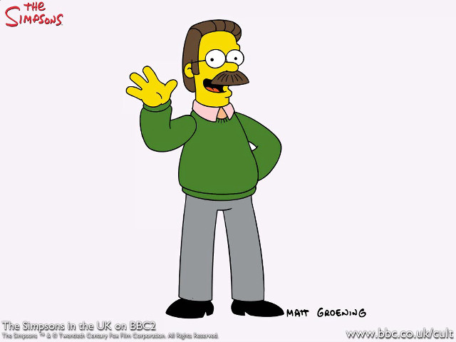 Cartoon character mustache funny face free wallpaper for desktop - medium preview image