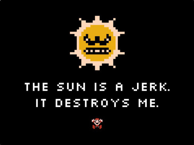 Sun is a jerk destroys free wallpaper for desktop - medium preview image