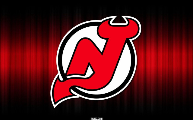 Devils logo red background black free wallpaper for desktop - medium preview image