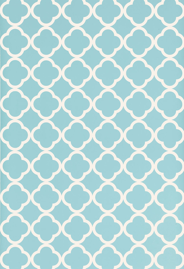 Blue white wallpaper pattern border free wallpaper for mobile - medium preview image