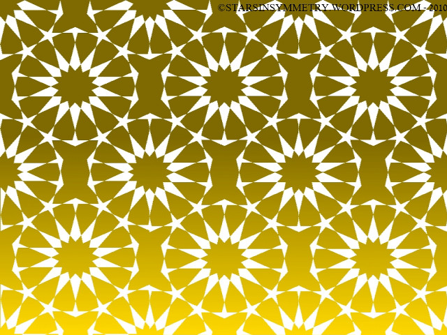 Yellow white pattern stars top free wallpaper for desktop - medium preview image