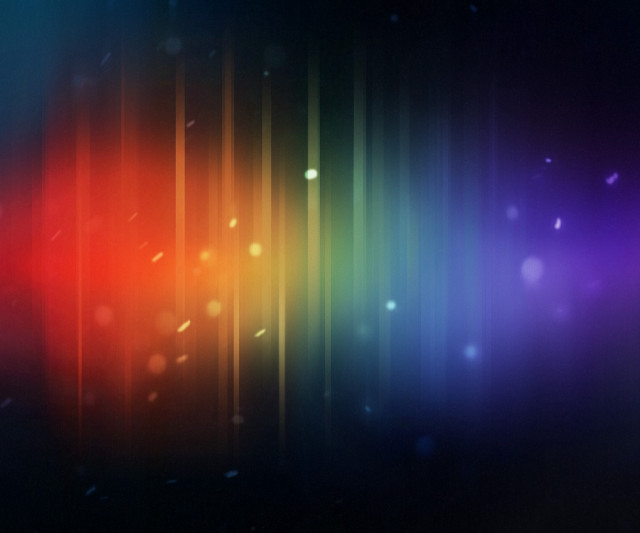 Colorful blurry rainbow background image free wallpaper for desktop - medium preview image