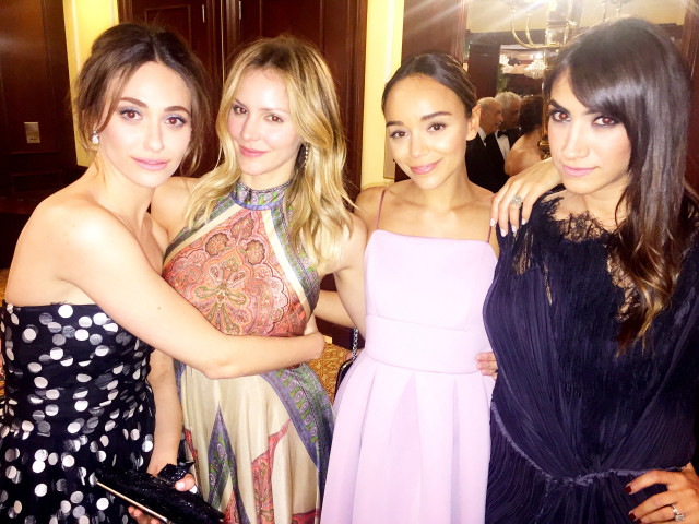 Three women party hotel chandelier free wallpaper for desktop - medium preview image