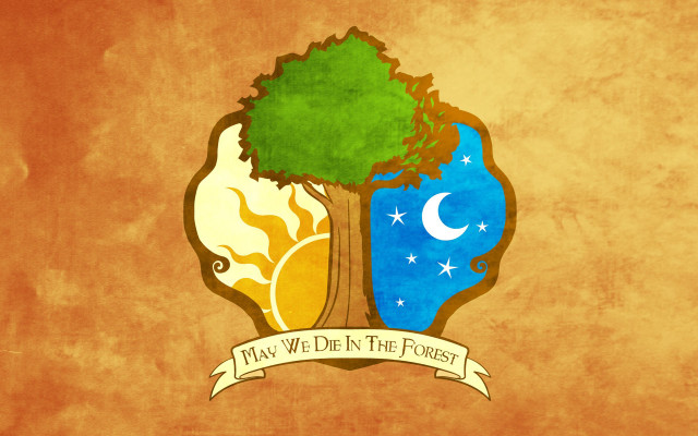 Tree crescent free wallpaper for desktop - medium preview image