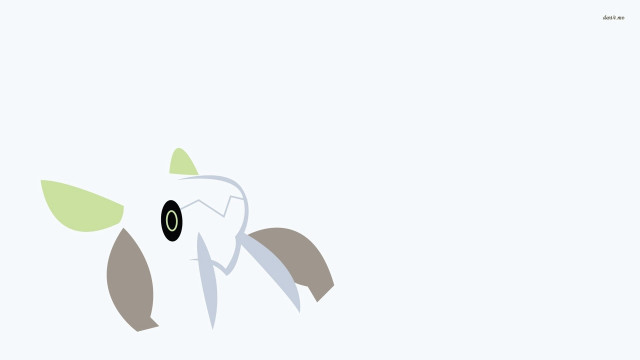 White gray animal leaf robot free wallpaper for desktop - medium preview image