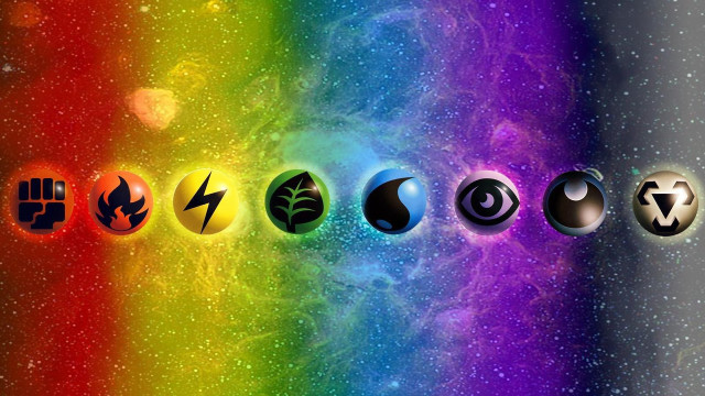 Rainbow background symbols colorful rainbow free wallpaper for desktop - medium preview image