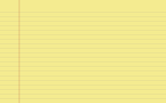 Yellow lined paper pencil middle free wallpaper for desktop - medium preview image