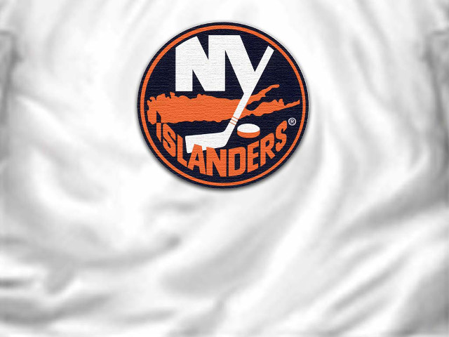 Islanders logo white jacket hockey free wallpaper for desktop - medium preview image