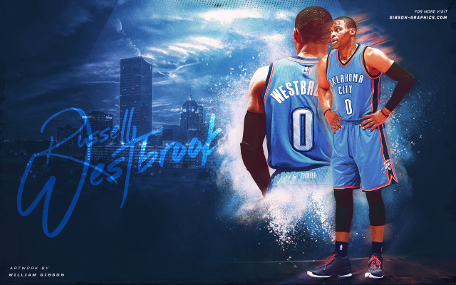 Basketball player blue uniform city free wallpaper for desktop - medium preview image