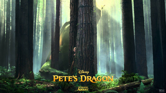 Peters dragon giant bear woods free wallpaper for desktop - medium preview image