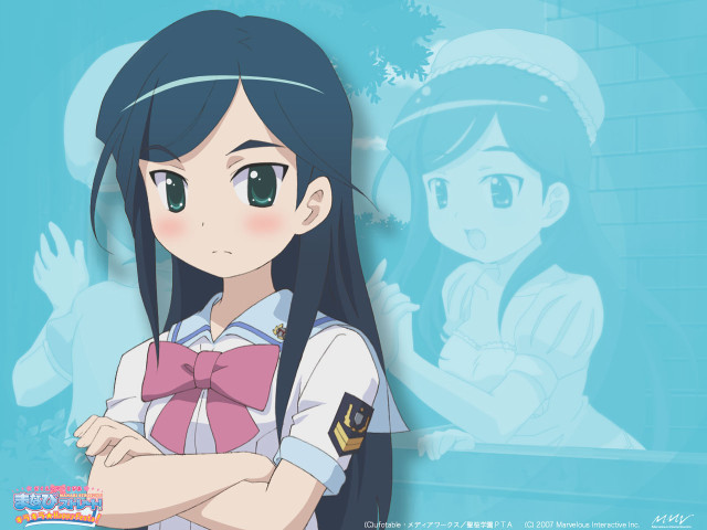 Girl uniform arms crossed sailor free wallpaper for desktop - medium preview image