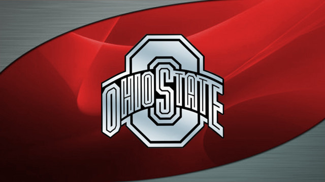 Red silver background ohio state free wallpaper for desktop - medium preview image