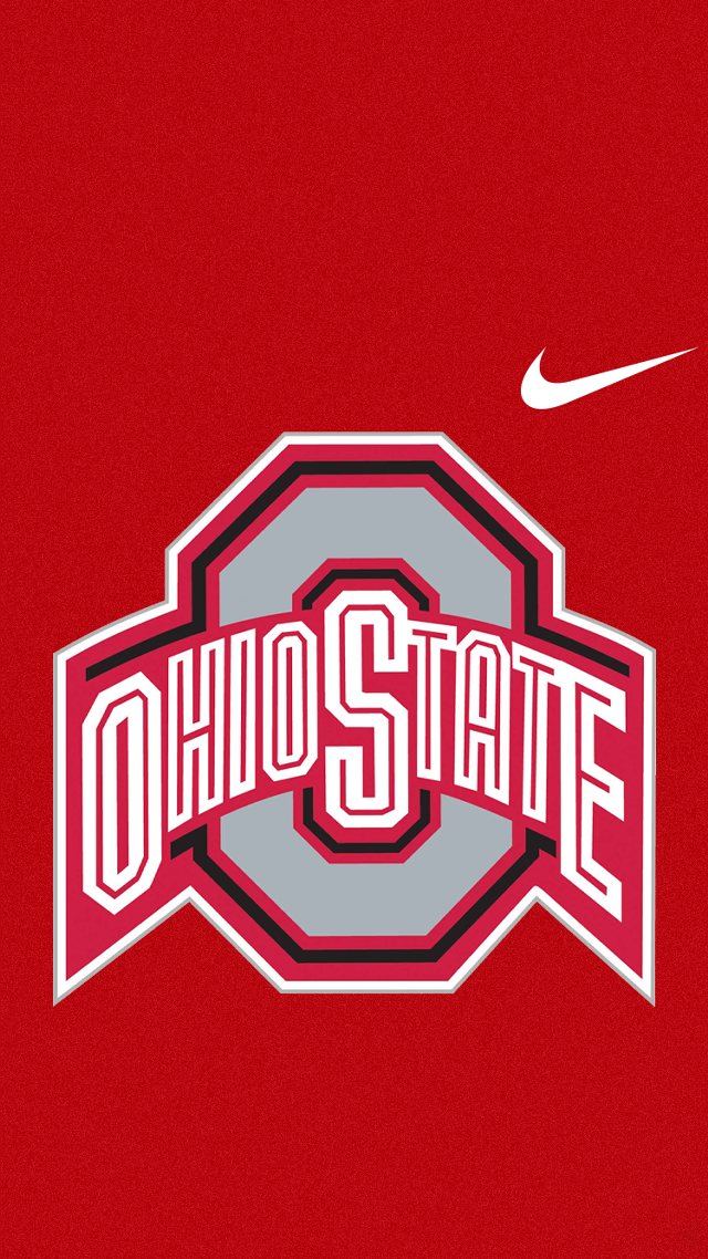 Red gray logo ohio state free wallpaper for mobile - medium preview image