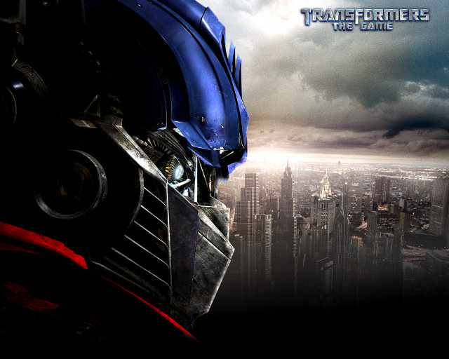 Robot city sky dark clouds free wallpaper for desktop - medium preview image