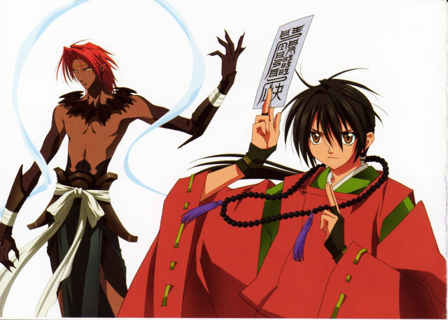 Anime characters paper pointing hand free wallpaper for desktop - medium preview image