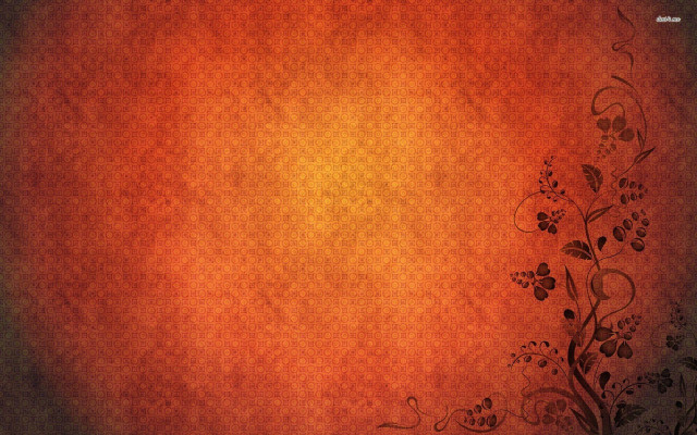 Red floral black border abstract free wallpaper for desktop - medium preview image