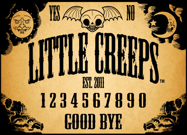 Little creeps halloween themed beer free wallpaper for desktop - medium preview image