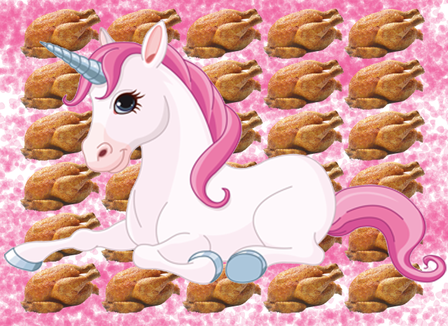 Pink unicorn cookies pile pink free wallpaper for desktop - medium preview image