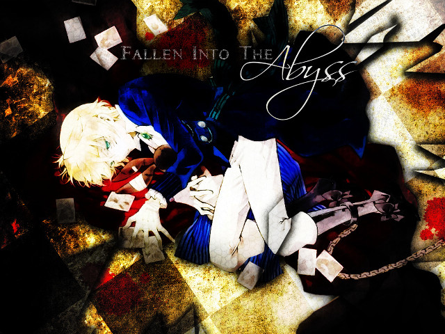 Fallen into the abyss person free wallpaper for desktop - medium preview image