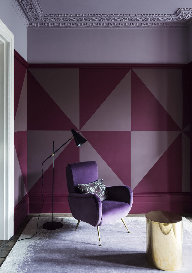 Purple chair lamp rug cubist free wallpaper for mobile - medium preview image
