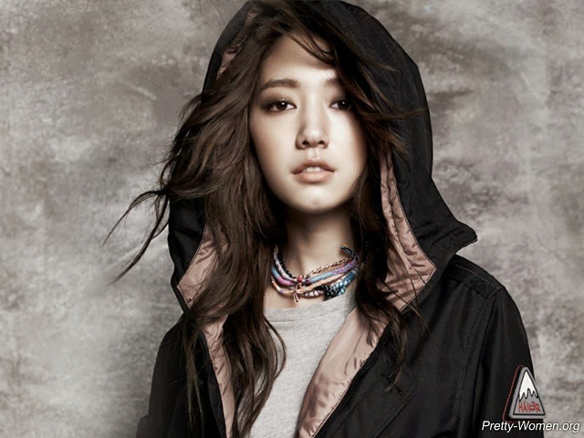 Woman hoodie pose gray background #2 free wallpaper for desktop - medium preview image