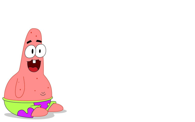 Cartoon character surprised expression bowl free wallpaper for desktop - medium preview image