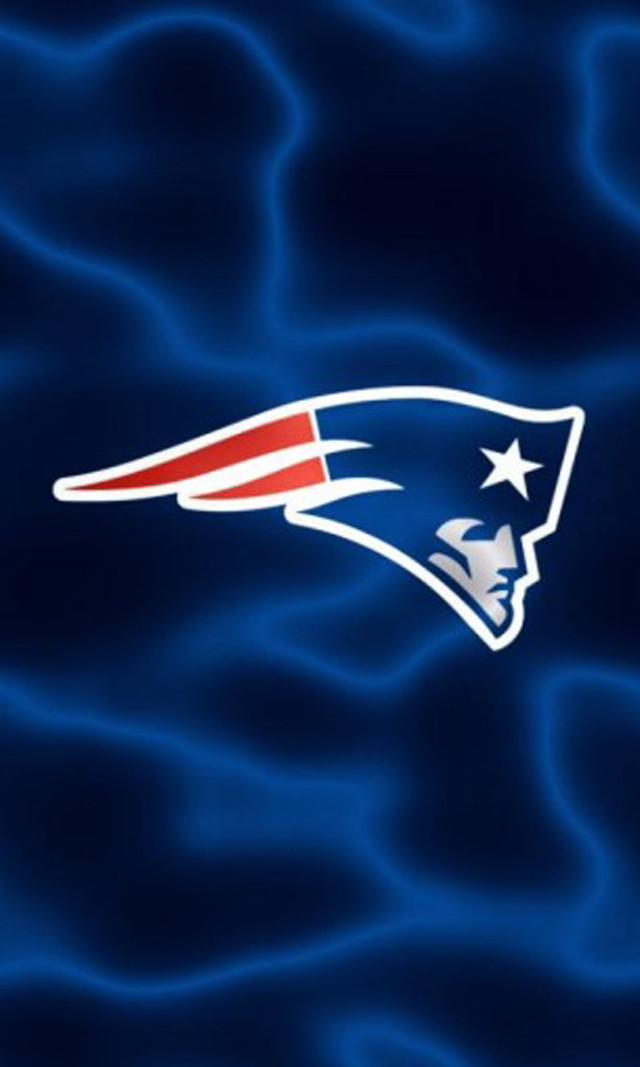 New england football logo blue #6 free wallpaper for mobile - medium preview image