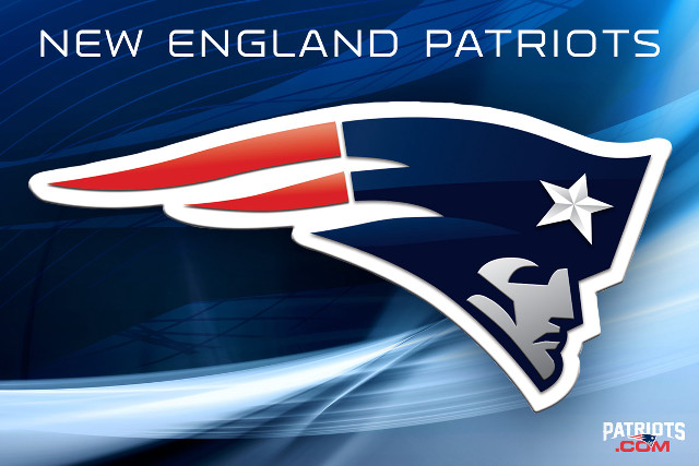 New england patriots logo blue #2 free wallpaper for desktop - medium preview image