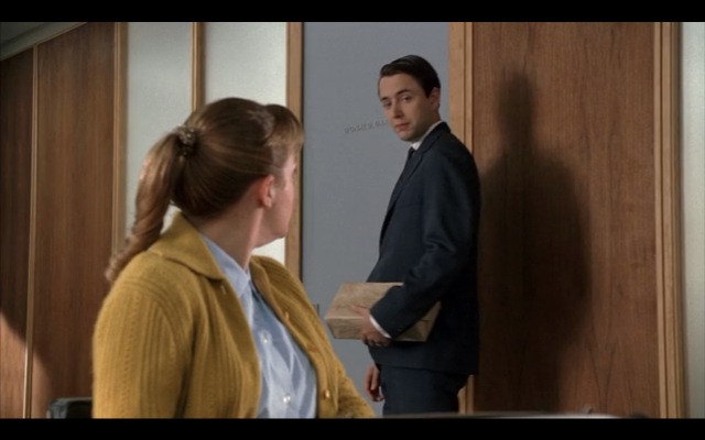 Man suit tie woman yellow free wallpaper for desktop - medium preview image