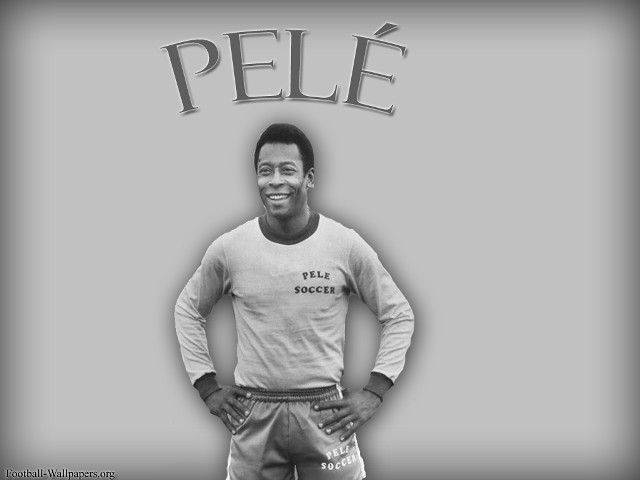 Man grey background pele image free wallpaper for desktop - medium preview image