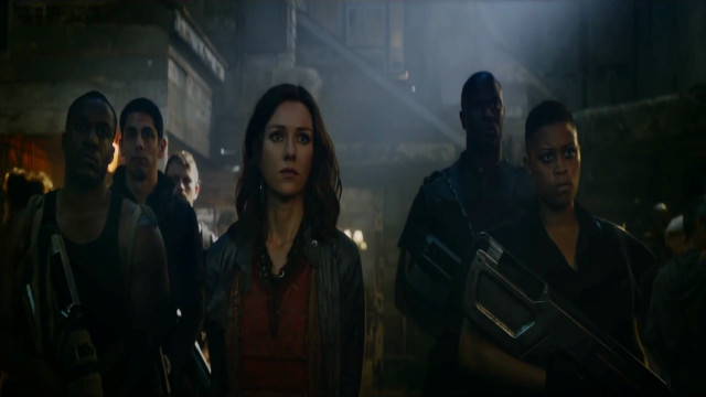 Group dark room gun woman free wallpaper for desktop - medium preview image