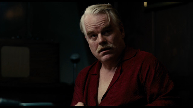 Man mustache red shirt dark free wallpaper for desktop - medium preview image